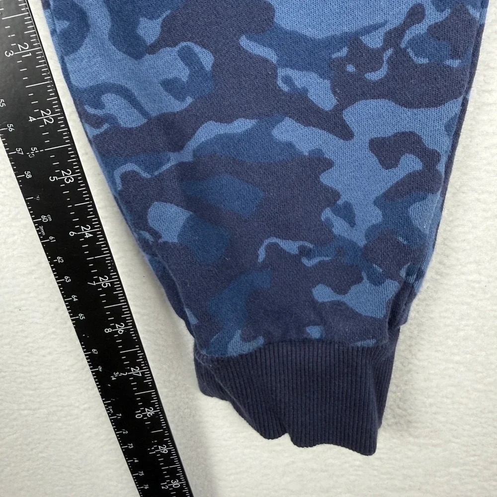 Under Armour Mens M Rival Fleece Camo Joggers Blue Navy Camouflage Pants 1382293
